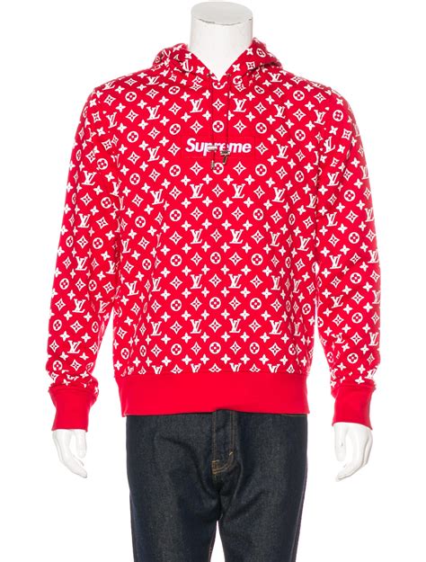 supreme lv sweater white|louis vuitton sweaters.